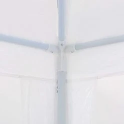 ASUPERMALL Tente De Reception 3 X 9 M PE Blanc -Pergola Soldes 26484534 3