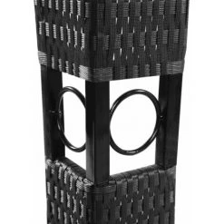 ASUPERMALL Tonnelle En Polyrotin Avec Toit Gris Fonce 3 X 4 M 11 ASUPERMALL Tonnelle En Polyrotin Avec Toit Gris Fonce 3 X 4 M -Pergola Soldes 26508359 5