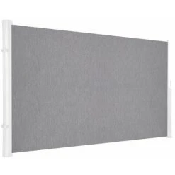 ICI STORE STORE DE TERRASSE LATERAL RETRACTABLE STRUCTURE GRISE 3 X 1,6 TOILE DICKSON® SOURIS - SOURIS