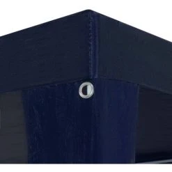 ASUPERMALL Tente De Reception 3 X 4 M PE Bleu -Pergola Soldes 26964375 3