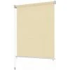 ASUPERMALL Store Roulant D'exterieur 100 X 140 Cm Couleur Creme 1 ASUPERMALL Store Roulant D'exterieur 100 X 140 Cm Couleur Creme -Pergola Soldes 26964783 1