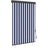 ASUPERMALL Store Roulant D'exterieur 120x250 Cm Bleu Et Blanc 1 ASUPERMALL Store Roulant D'exterieur 120x250 Cm Bleu Et Blanc -Pergola Soldes 26965312 1