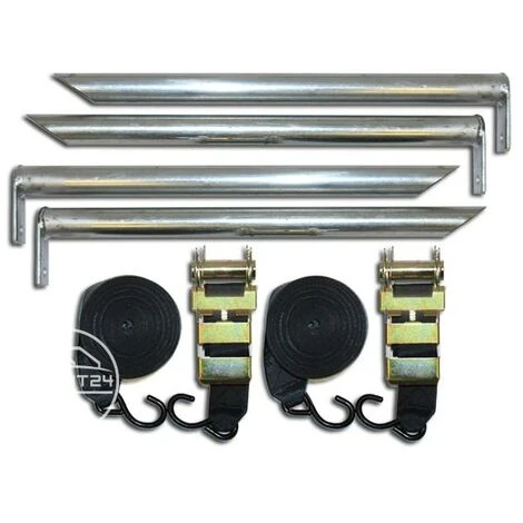 INTENT24.FR Kit Anti-tempête 20 M Sol Meuble Tentes De Réception / De Stockage Stabilité Et Une Sécurité Supplémentaires - Bleu 4 INTENT24.FR Kit Anti-tempête 20 M Sol Meuble Tentes De Réception / De Stockage Stabilité Et Une Sécurité Supplémentaires - Bleu – Image 2