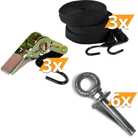 INTENT24.FR Kit Anti-tempête 20 M Sol Dur Tentes De Réception / De Stockage Stabilité Et Une Sécurité Supplémentaires 3 INTENT24.FR Kit Anti-tempête 20 M Sol Dur Tentes De Réception / De Stockage Stabilité Et Une Sécurité Supplémentaires