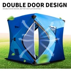 ASUPERMALL De Plus En Coton Epais Tente De Peche Hiver, Orange 9 ASUPERMALL De Plus En Coton Epais Tente De Peche Hiver, Orange -Pergola Soldes 27558072 3