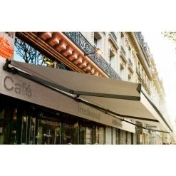 ICI STORE Store Banne Monobloc Manuel 3,6 X 3 M Anthracite - DICKSON® ARDOISE - ARDOISE