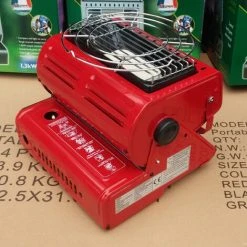 ASUPERMALL Chauffage Au Gaz Exterieur Portable, Rouge -Pergola Soldes 27614694 5