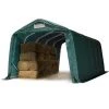 INTENT24.FR Abri Tunnel 3,3x6 M, PVC Env. 550g/m², Vert Foncé, Ancrâge Sol Dur - Vert 1 INTENT24.FR Abri Tunnel 3,3x6 M, PVC Env. 550g/m², Vert Foncé, Ancrâge Sol Dur - Vert -Pergola Soldes 27941877 1