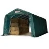 INTENT24.FR Abri Tunnel 3,3x7,2 M, PVC Env. 550g/m², Vert Foncé, Ancrâge Sol Dur - Vert 2 INTENT24.FR Abri Tunnel 3,3x7,2 M, PVC Env. 550g/m², Vert Foncé, Ancrâge Sol Dur - Vert -Pergola Soldes 27941881 1