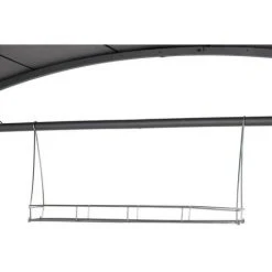HESPERIDE Abri Barbecue En Acier Hespéride Neiba Graphite - Noir - Graphite -Pergola Soldes 28295992 3