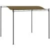 VidaXL Auvent De Parasol Taupe 3x2,5 M 180 G/m² - Taupe -Pergola Soldes 28433401 1