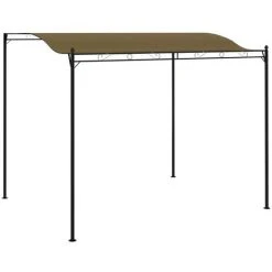 VidaXL Auvent De Parasol Taupe 3x2,5 M 180 G/m² - Taupe