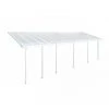 CHALET & JARDIN Toit De Terrasse FERIA 3 X 8 - BLANC -Pergola Soldes 28588312 1