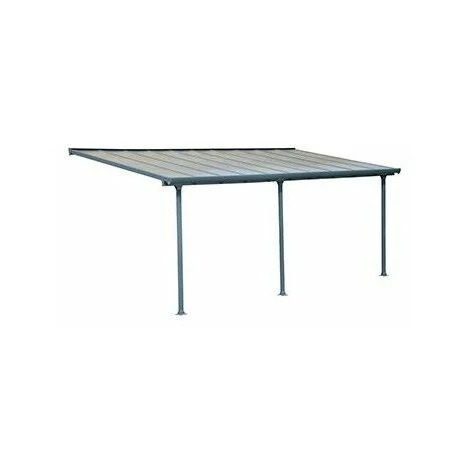 PALRAM Toit Terrasse FERIA 3 X 6 - Gris 3 PALRAM Toit Terrasse FERIA 3 X 6 - Gris