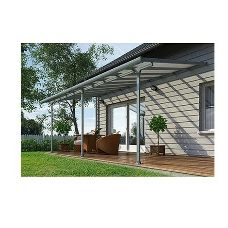 PALRAM Toit Terrasse FERIA 3 X 6 - Gris 4 PALRAM Toit Terrasse FERIA 3 X 6 - Gris – Image 2
