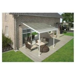 PALRAM Toit Terrasse FERIA 3 X 3 - Blanc -Pergola Soldes 28589153 5