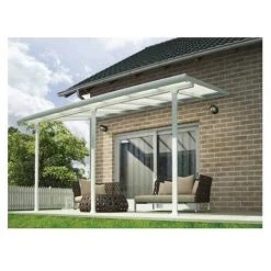 PALRAM Toit Terrasse FERIA 3 X 4 - Blanc -Pergola Soldes 28589161 3