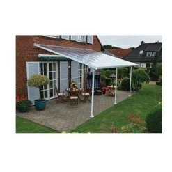 PALRAM Toit Terrasse FERIA 3 X 4 - Blanc -Pergola Soldes 28589161 5