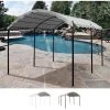 ELIOS PARASOLS Gazebo En Acier Anti-uv 3x4 Pour Abri De Voiture, De Bar Et Jardin Onda | Noir 2 ELIOS PARASOLS Gazebo En Acier Anti-uv 3x4 Pour Abri De Voiture, De Bar Et Jardin Onda | Noir -Pergola Soldes 29148819 1