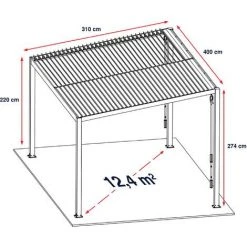 DCB GARDEN PERGOLA BIOCLIMATIQUE TRAMONTO - DCBGARDEN 9 DCB GARDEN PERGOLA BIOCLIMATIQUE TRAMONTO - DCBGARDEN -Pergola Soldes 29433290 4
