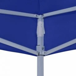 TRUE DEAL Tente De Réception Pliable Professionnelle 2x2 M Acier Bleu -Pergola Soldes 29437937 3