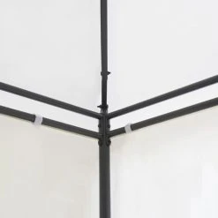 VidaXL Belvédère 600x298x270 Cm Blanc 180 G/m² - Blanc -Pergola Soldes 29529674 5