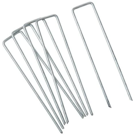 ESTEXO Ancrages Au Sol 100 Pièces Piquets De Tente 200x25mm Galvanisés à Chaud 6 ESTEXO Ancrages Au Sol 100 Pièces Piquets De Tente 200x25mm Galvanisés à Chaud – Image 4