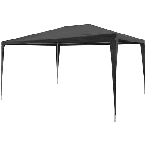 TRUE DEAL Tente De Réception 3 X 4 M PE Anthracite 3 TRUE DEAL Tente De Réception 3 X 4 M PE Anthracite