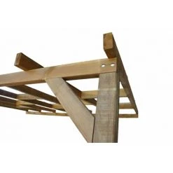 PALRAM Toit Couv'Terrasse® En Bois 3x3 M - Avec Toit Polycarbonate 9 PALRAM Toit Couv'Terrasse® En Bois 3x3 M - Avec Toit Polycarbonate -Pergola Soldes 29612150 3