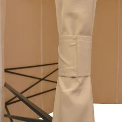 TRUE DEAL Chapiteau Tente De Jardin Avec Rideaux Hexagonal 360 X 265 Cm 11 TRUE DEAL Chapiteau Tente De Jardin Avec Rideaux Hexagonal 360 X 265 Cm -Pergola Soldes 29647867 5