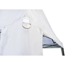 FRANKYSTAR Tente Pliable 3x3 Tonnelle De Jardin Automatique Barnum Pliante Avec Sac Couleur Blanc -Pergola Soldes 29809995 4