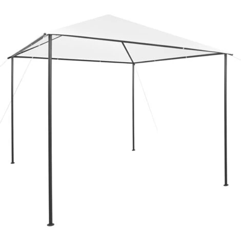 ASUPERMALL Belvedere 3x3x2,7 M Blanc 180 G/m² 3 ASUPERMALL Belvedere 3x3x2,7 M Blanc 180 G/m²