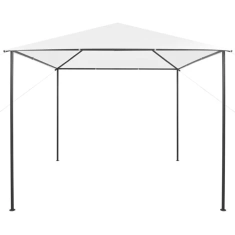 ASUPERMALL Belvedere 3x3x2,7 M Blanc 180 G/m² 4 ASUPERMALL Belvedere 3x3x2,7 M Blanc 180 G/m² – Image 2