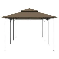 ASUPERMALL Chapiteau 600x298x270 Cm Taupe 180 G/m² -Pergola Soldes 29986772 5