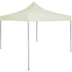 ASUPERMALL Tente De Reception Pliable Professionnelle 2x2 M Acier Creme 9 ASUPERMALL Tente De Reception Pliable Professionnelle 2x2 M Acier Creme -Pergola Soldes 29988956 3