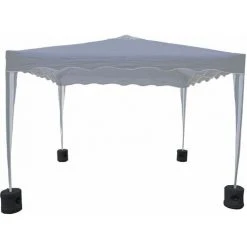 HAPPY GARDEN Lot De 4 Poids De Lestage CARNAC Pour Tente De Réception - Noir -Pergola Soldes 30020647 3