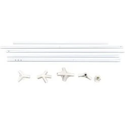 TRUE DEAL Tonnelle De Jardin Tente De Réception Chapiteau Bleu 3x3m -Pergola Soldes 30021025 3