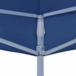 Toit De Tente De Réception 2x2 M Bleu 270 G/m² VidaXL - Bleu -Pergola Soldes 30029287 4