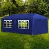 TRUE DEAL Tente De Réception 3 X 6 M Bleu 2 TRUE DEAL Tente De Réception 3 X 6 M Bleu -Pergola Soldes 30135299 1