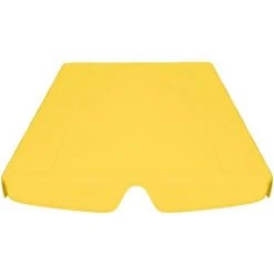 TRUE DEAL Toit De Rechange Balançoire De Jardin Jaune 192x147 Cm 270 G/m² 10 TRUE DEAL Toit De Rechange Balançoire De Jardin Jaune 192x147 Cm 270 G/m² -Pergola Soldes 30363296 4