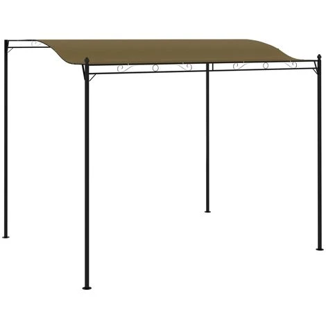 TRUE DEAL Auvent De Parasol 3x2,5 M Taupe 180 G/m² 3 TRUE DEAL Auvent De Parasol 3x2,5 M Taupe 180 G/m²