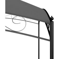 TRUE DEAL Belvédère 3x3x2,65 M Anthracite 180 G/m² -Pergola Soldes 30363481 4