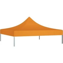 TRUE DEAL Toit De Tente De Réception 3x3 M Orange 270 G/m² 8 TRUE DEAL Toit De Tente De Réception 3x3 M Orange 270 G/m² -Pergola Soldes 30363877 2