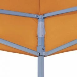 TRUE DEAL Toit De Tente De Réception 3x3 M Orange 270 G/m² 10 TRUE DEAL Toit De Tente De Réception 3x3 M Orange 270 G/m² -Pergola Soldes 30363877 4