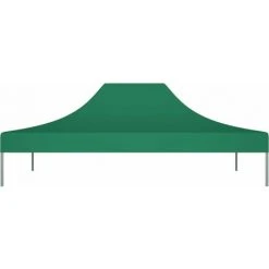TRUE DEAL Toit De Tente De Réception 4x3 M Vert 270 G/m² -Pergola Soldes 30363913 3