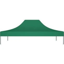 TRUE DEAL Toit De Tente De Réception 4,5x3 M Vert 270 G/m² 9 TRUE DEAL Toit De Tente De Réception 4,5x3 M Vert 270 G/m² -Pergola Soldes 30363926 3