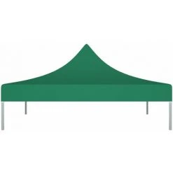 ASUPERMALL Toit De Tente De Reception 3x3 M Vert 270 G/m² -Pergola Soldes 30381489 4