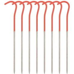 LIXADA 8Pcs150Mm Clous De Tente En Alliage De Titane Ultralegers -Pergola Soldes 30528812 5