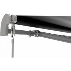 RED DECO Store Banne Manuel 3x2m TAMPA Gris Aluminium 295 X 200 X 14,2 Cm - Gris 11 RED DECO Store Banne Manuel 3x2m TAMPA Gris Aluminium 295 X 200 X 14,2 Cm - Gris -Pergola Soldes 30543518 5