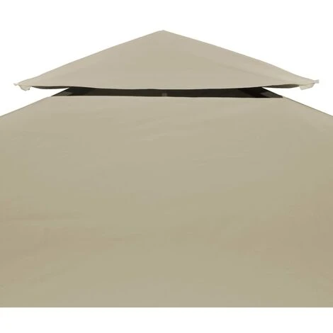TRUE DEAL Recouvrement De Remplacement D'auvent 310 G/m² 3 X 4 M Beige 5 TRUE DEAL Recouvrement De Remplacement D'auvent 310 G/m² 3 X 4 M Beige – Image 3